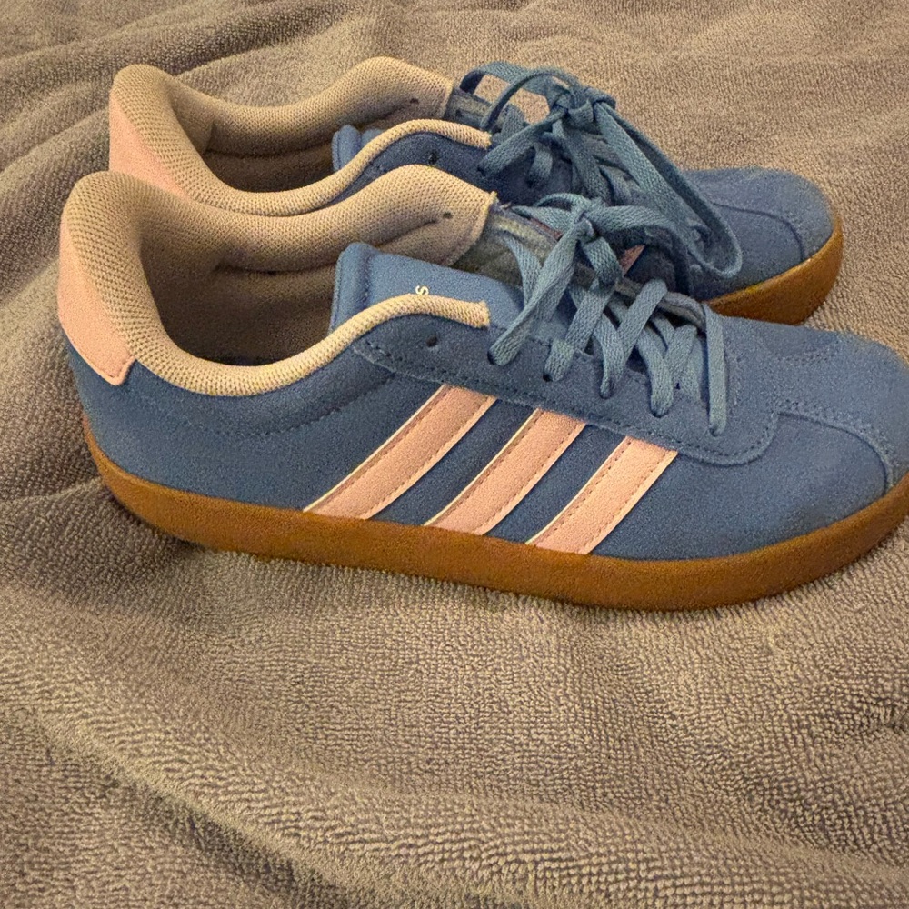 Adidas VL Court Pink & Purple Women Size 5 No Box Like new